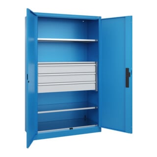 C+P Schwerlastschrank Acurado Pro 1950 x 1200 x 500mm 5012/5012