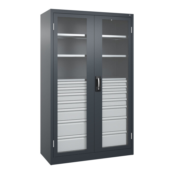 C+P Schwerlastschrank Acurado Pro 1950 x 1200 x 500mm 7016/7016