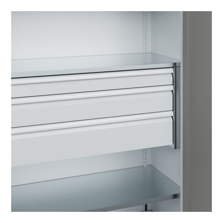 C+P Schwerlastschrank Acurado Pro 1950 x 1200 x 500mm 7035/0004