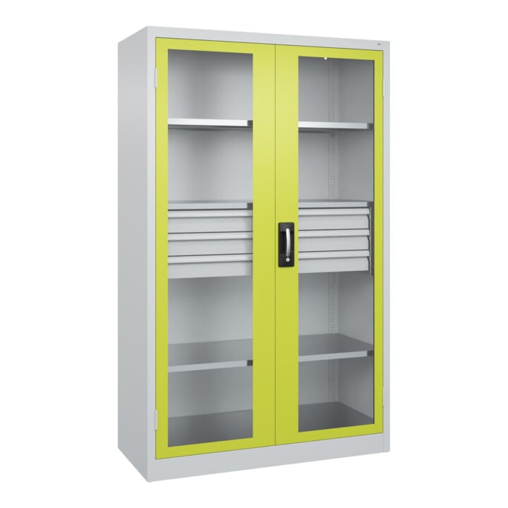 C+P Schwerlastschrank Acurado Pro 1950 x 1200 x 500mm 7035/0024