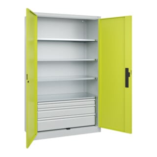 C+P Schwerlastschrank Acurado Pro 1950 x 1200 x 500mm 7035/0024