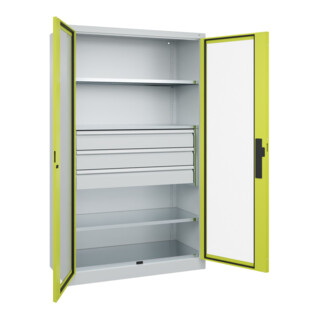 C+P Schwerlastschrank Acurado Pro 1950 x 1200 x 500mm 7035/0024