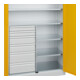 C+P Schwerlastschrank Acurado Pro 1950 x 1200 x 500mm 7035/1004