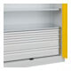 C+P Schwerlastschrank Acurado Pro 1950 x 1200 x 500mm 7035/1023