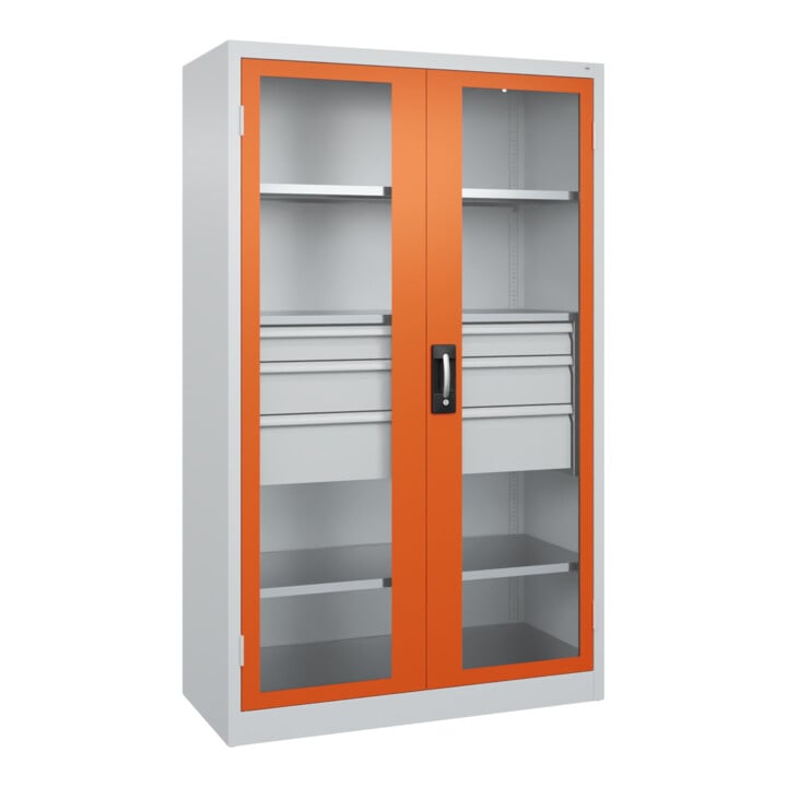 C+P Schwerlastschrank Acurado Pro 1950 x 1200 x 500mm 7035/2004