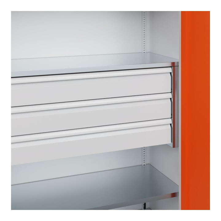 C+P Schwerlastschrank Acurado Pro 1950 x 1200 x 500mm 7035/2004