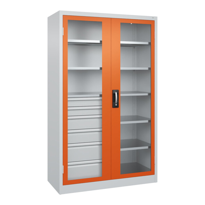 C+P Schwerlastschrank Acurado Pro 1950 x 1200 x 500mm 7035/2004