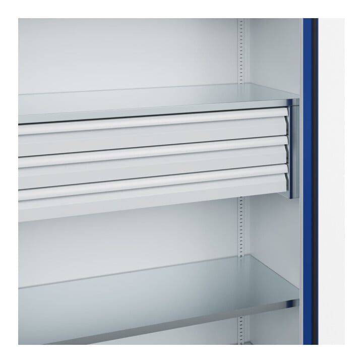 C+P Schwerlastschrank Acurado Pro 1950 x 1200 x 500mm 7035/5010