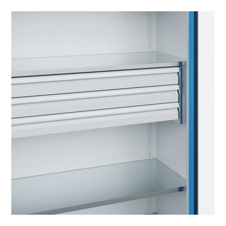 C+P Schwerlastschrank Acurado Pro 1950 x 1200 x 500mm 7035/5012