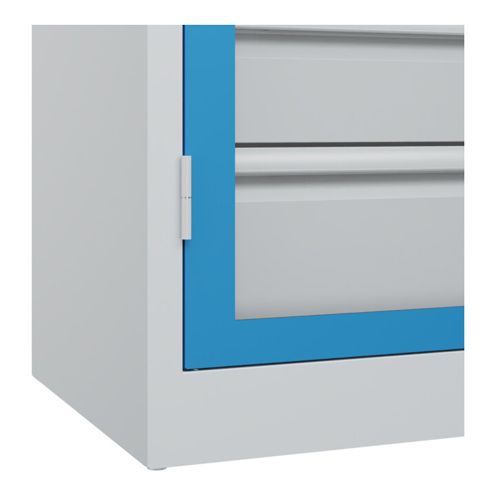 C+P Schwerlastschrank Acurado Pro 1950 x 1200 x 500mm 7035/5012