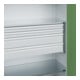 C+P Schwerlastschrank Acurado Pro 1950 x 1200 x 500mm 7035/6011