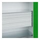 C+P Schwerlastschrank Acurado Pro 1950 x 1200 x 500mm 7035/6037