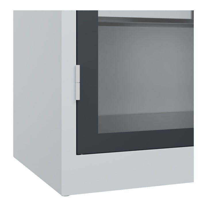 C+P Schwerlastschrank Acurado Pro 1950 x 1200 x 500mm 7035/7016