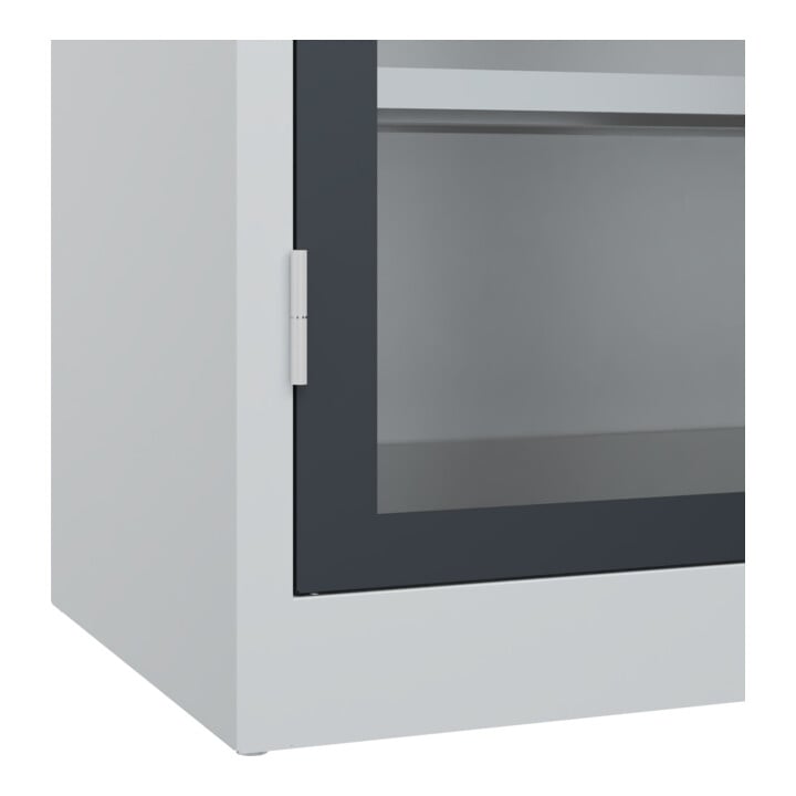 C+P Schwerlastschrank Acurado Pro 1950 x 1200 x 500mm 7035/7016