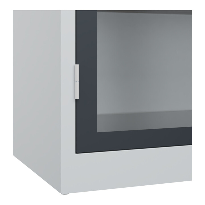 C+P Schwerlastschrank Acurado Pro 1950 x 1200 x 500mm 7035/7016