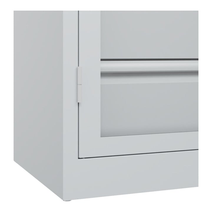 C+P Schwerlastschrank Acurado Pro 1950 x 1200 x 500mm 7035/7035