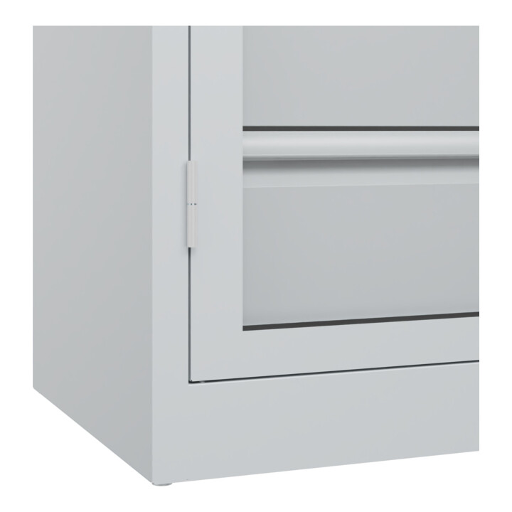 C+P Schwerlastschrank Acurado Pro 1950 x 1200 x 500mm 7035/7035