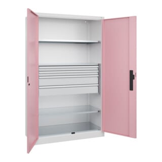 C+P Schwerlastschrank Acurado Pro 1950 x 1200 x 500mm 9016/3015