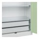 C+P Schwerlastschrank Acurado Pro 1950 x 1200 x 500mm 9016/6019