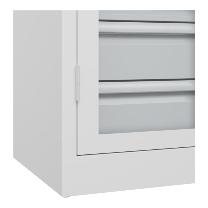 C+P Schwerlastschrank Acurado Pro 1950 x 1200 x 500mm 9016/9016