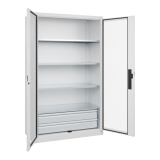 C+P Schwerlastschrank Acurado Pro 1950 x 1200 x 500mm 9016/9016