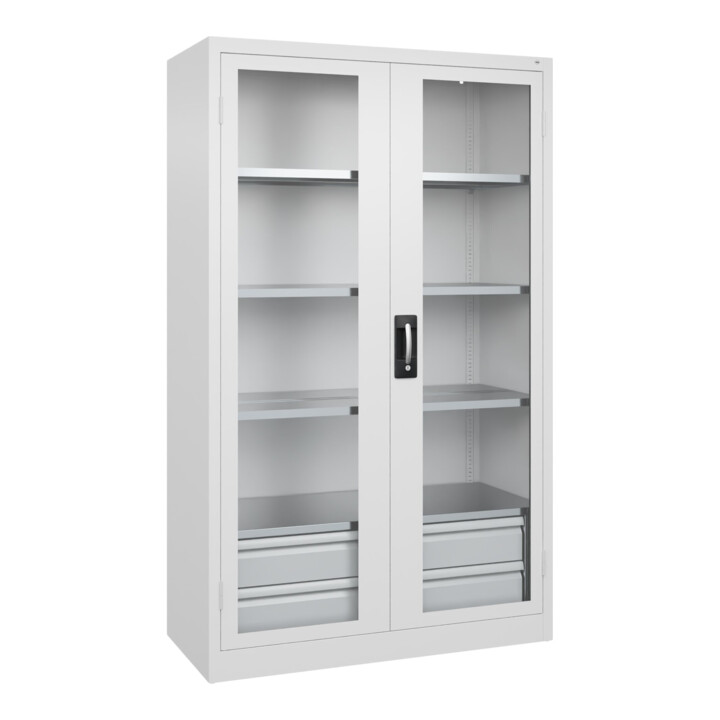 C+P Schwerlastschrank Acurado Pro 1950 x 1200 x 500mm 9016/9016