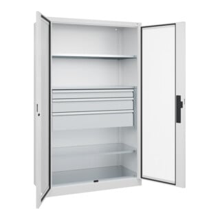 C+P Schwerlastschrank Acurado Pro 1950 x 1200 x 500mm 9016/9016