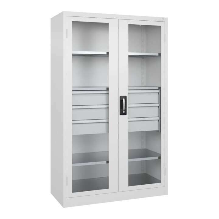 C+P Schwerlastschrank Acurado Pro 1950 x 1200 x 500mm 9016/9016