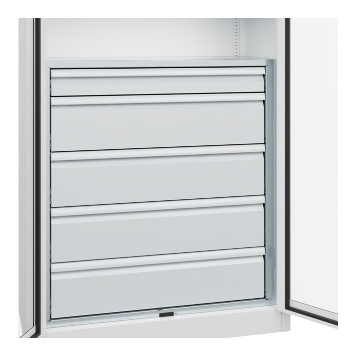 C+P Schwerlastschrank Acurado Pro 1950 x 1200 x 500mm 9016/9016