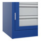 C+P Schwerlastschrank Acurado Pro 1950 x 1200 x 500mm blau