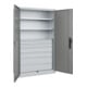 C+P Schwerlastschrank Acurado Pro 1950 x 1200 x 500mm grau