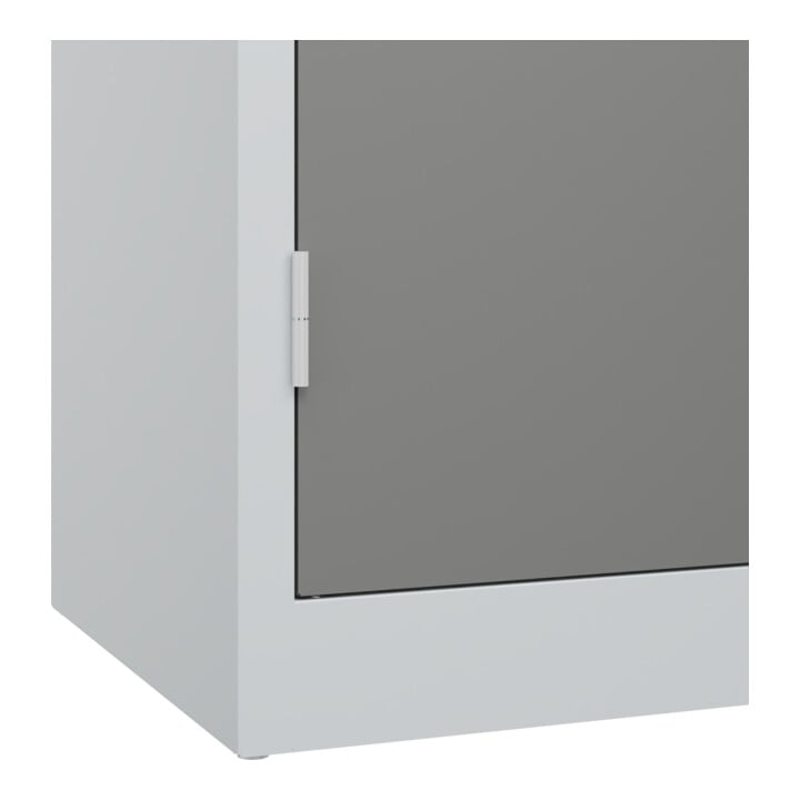 C+P Schwerlastschrank Acurado Pro 1950 x 1200 x 500mm grau