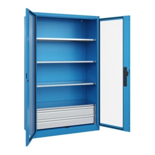 C+P Schwerlastschrank Acurado Pro 1950 x 1200 x 500mm RAL 5012