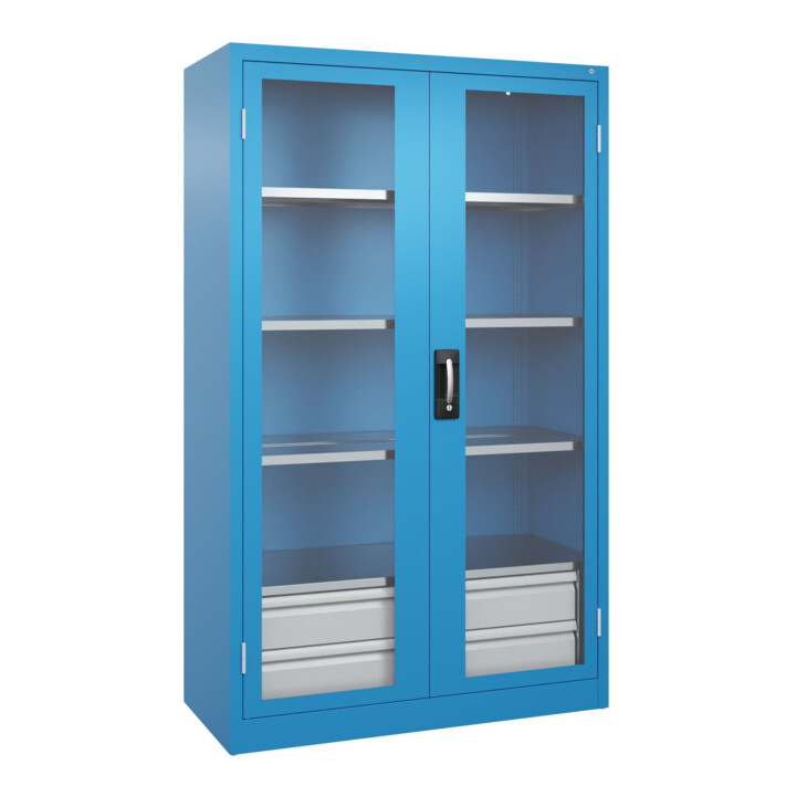 C+P Schwerlastschrank Acurado Pro 1950 x 1200 x 500mm RAL 5012