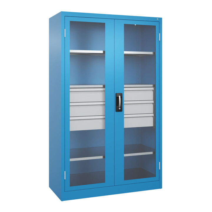 C+P Schwerlastschrank Acurado Pro 1950 x 1200 x 500mm RAL 5012