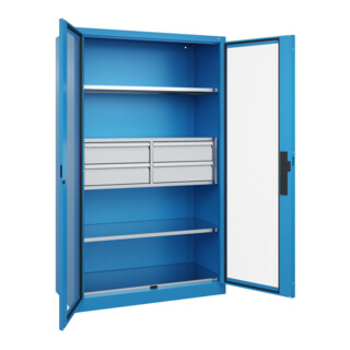 C+P Schwerlastschrank Acurado Pro 1950 x 1200 x 500mm RAL 5012