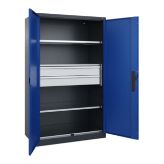 C+P Schwerlastschrank Acurado Pro 1950 x 1200 x 600 mm 7016/5010