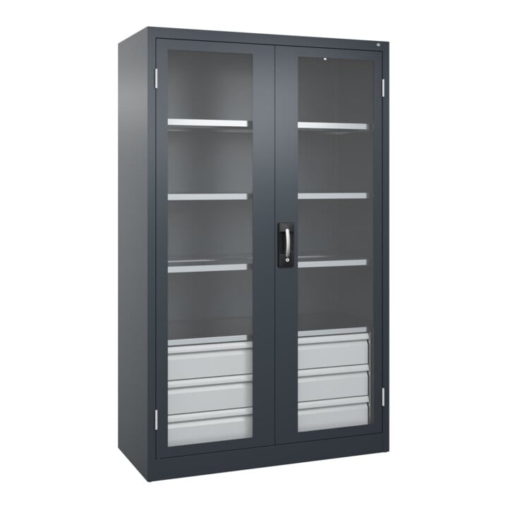 C+P Schwerlastschrank Acurado Pro 1950 x 1200 x 600 mm 7016/7016