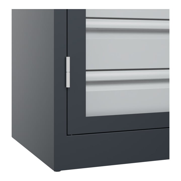 C+P Schwerlastschrank Acurado Pro 1950 x 1200 x 600 mm 7016/7016