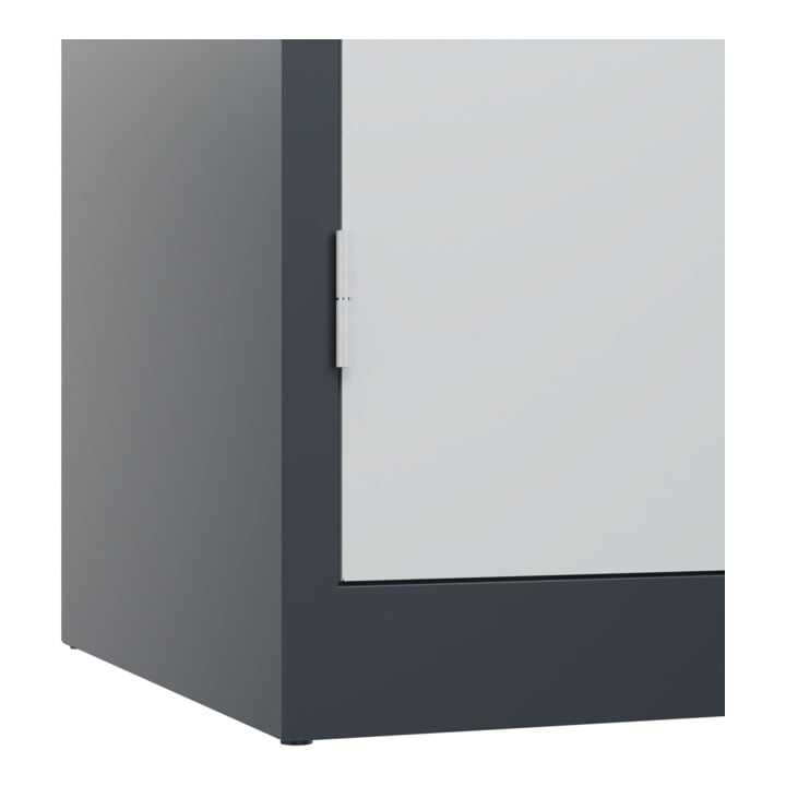 C+P Schwerlastschrank Acurado Pro 1950 x 1200 x 600 mm 7016/7035