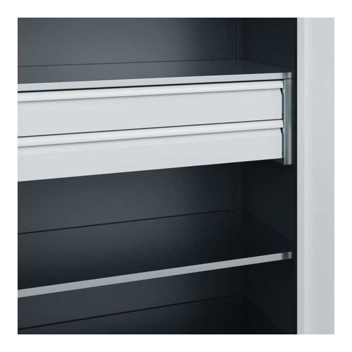 C+P Schwerlastschrank Acurado Pro 1950 x 1200 x 600 mm 7016/7035