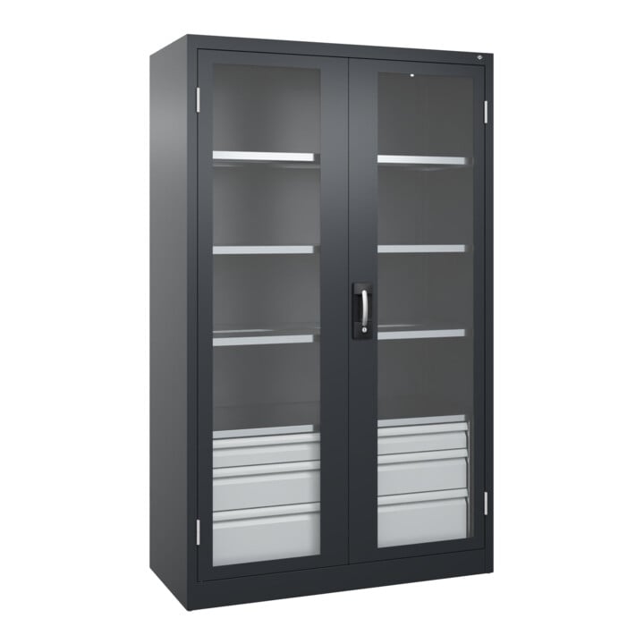 C+P Schwerlastschrank Acurado Pro 1950 x 1200 x 600 mm 7021/7021