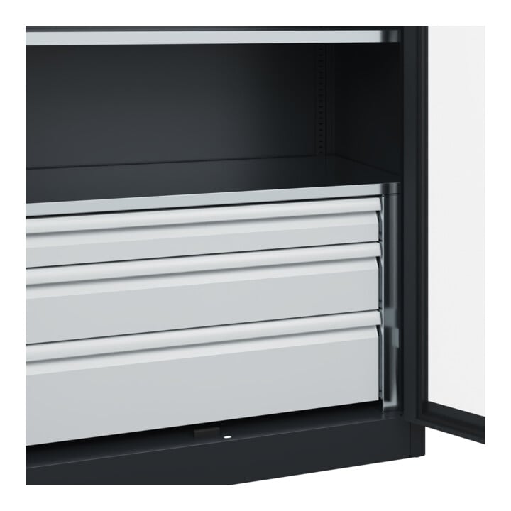 C+P Schwerlastschrank Acurado Pro 1950 x 1200 x 600 mm 7021/7021