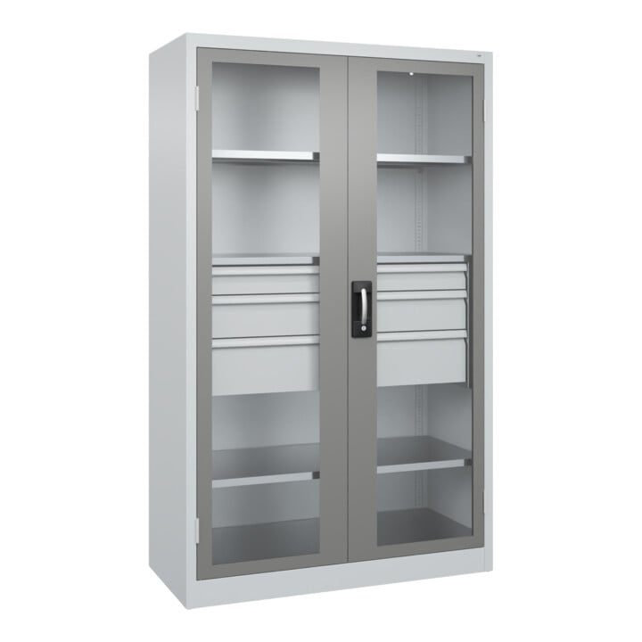C+P Schwerlastschrank Acurado Pro 1950 x 1200 x 600 mm 7035/0004