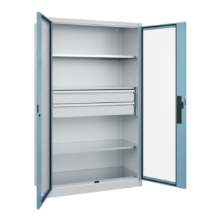 C+P Schwerlastschrank Acurado Pro 1950 x 1200 x 600 mm 7035/0010