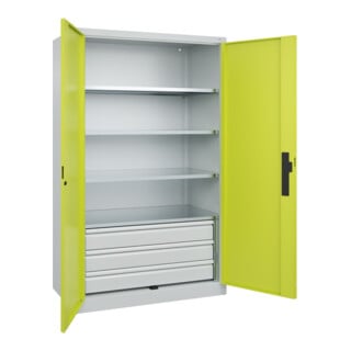 C+P Schwerlastschrank Acurado Pro 1950 x 1200 x 600 mm 7035/0024