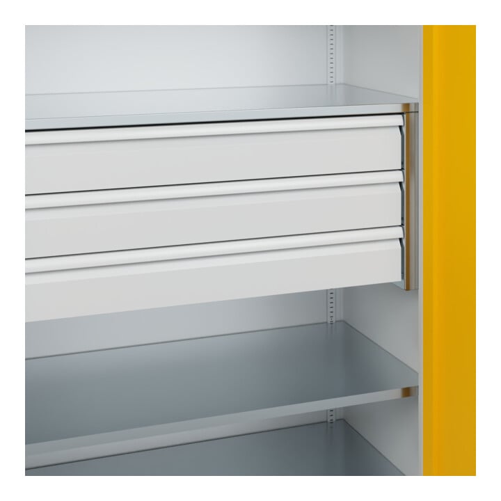 C+P Schwerlastschrank Acurado Pro 1950 x 1200 x 600 mm 7035/1004