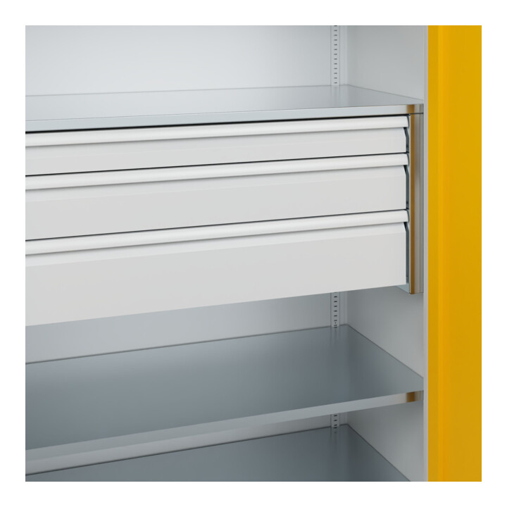 C+P Schwerlastschrank Acurado Pro 1950 x 1200 x 600 mm 7035/1004