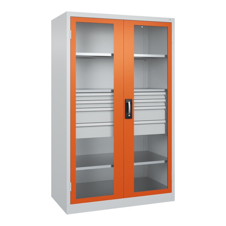 C+P Schwerlastschrank Acurado Pro 1950 x 1200 x 600 mm 7035/2004