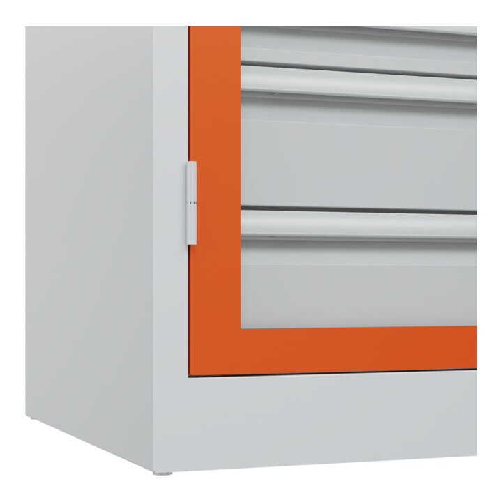 C+P Schwerlastschrank Acurado Pro 1950 x 1200 x 600 mm 7035/2004